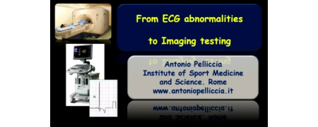 Indication to imaging testing for diagnosis of cardiomyopathies in athletes