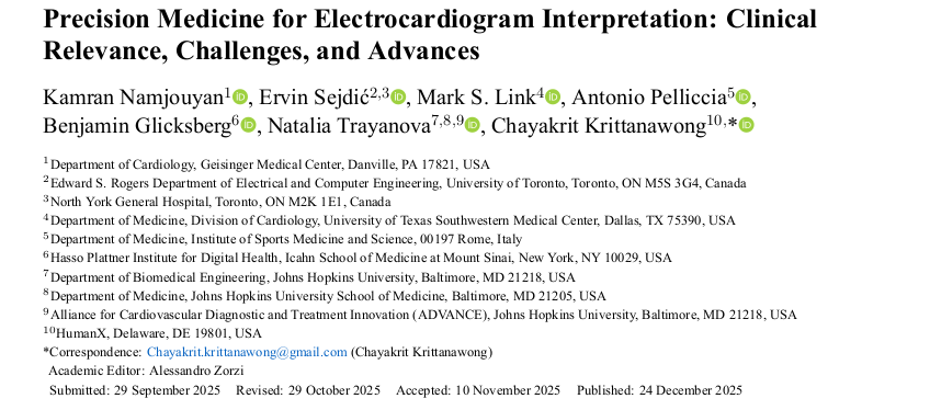 Precision Medicine for Electrocardiogram Interpretation: Clinical Relevance, Challenges, and Advances